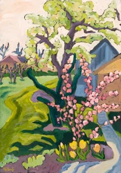 Jardin au crépuscule, 2006